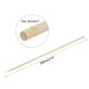 Uxcell 200-Piece Bamboo Skewers, 12" 5mm Diameter, Natural Wood Cocktail Picks for BBQ, Appetizers, Grilling, and Fruit