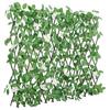 Vidaxl Treillis avec Lierre Artificiel, Extensible, Vert, 186X30 Cm
