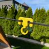 Tent Rope Hook Hook, Multifunction Outdoor Camping Secure Fit Quick Install Hanger Durable Hiking Accessories, for Ropes Clotheslines Canopy