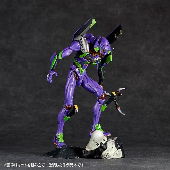 Kaiyodo Artpla Sculpture Works Evangelion Unit-01 Rampage (Re-release 2025) Approx. 230mm Tall, 1/NS Scale Unpainted Plastic Model Kit AP048