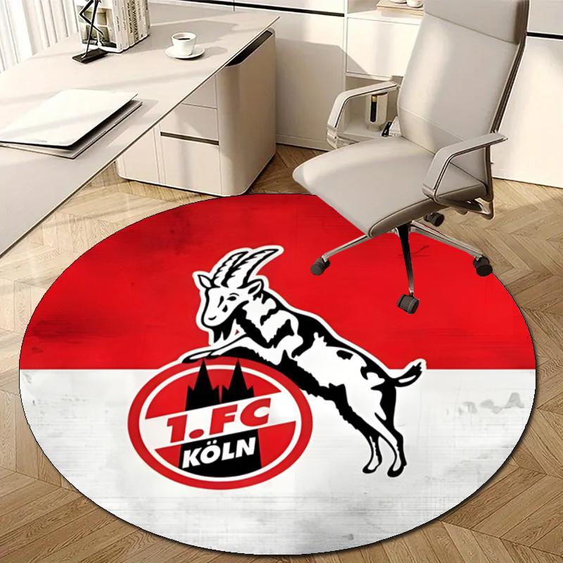 Personalized 1.FC Kaiserslautern Round Chair Office Rug - Perfect for Mat, Office Chair & More - Ideal Gift for Birthdays and Holidays