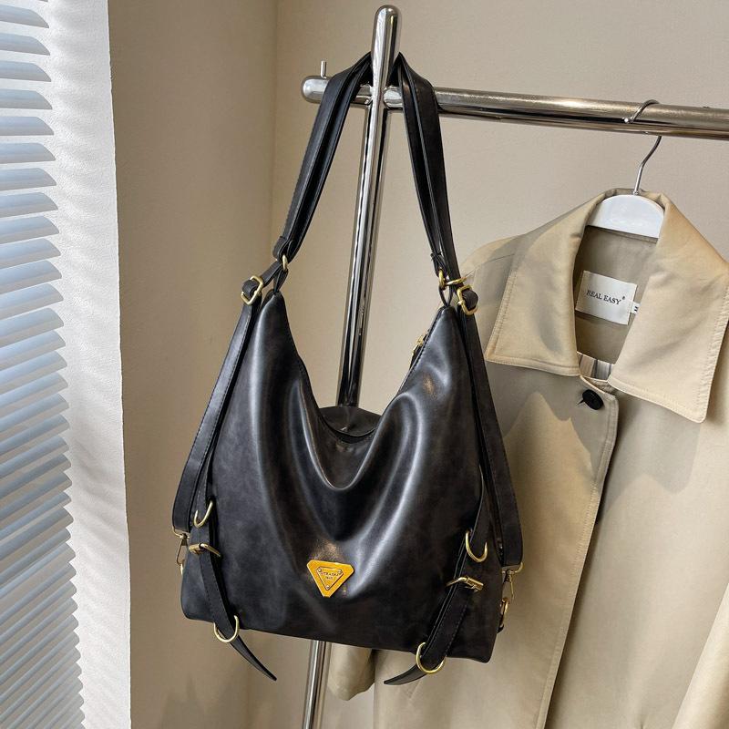 Tote Bag Women's 2025 New Winter Large-capacity High-end Multi-functional Backpack College Backpack