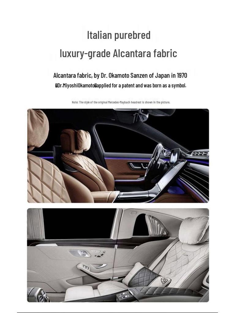 Universal Neck Support Pillow for Maybach S-Class Mercedes-Benz Car Headrests