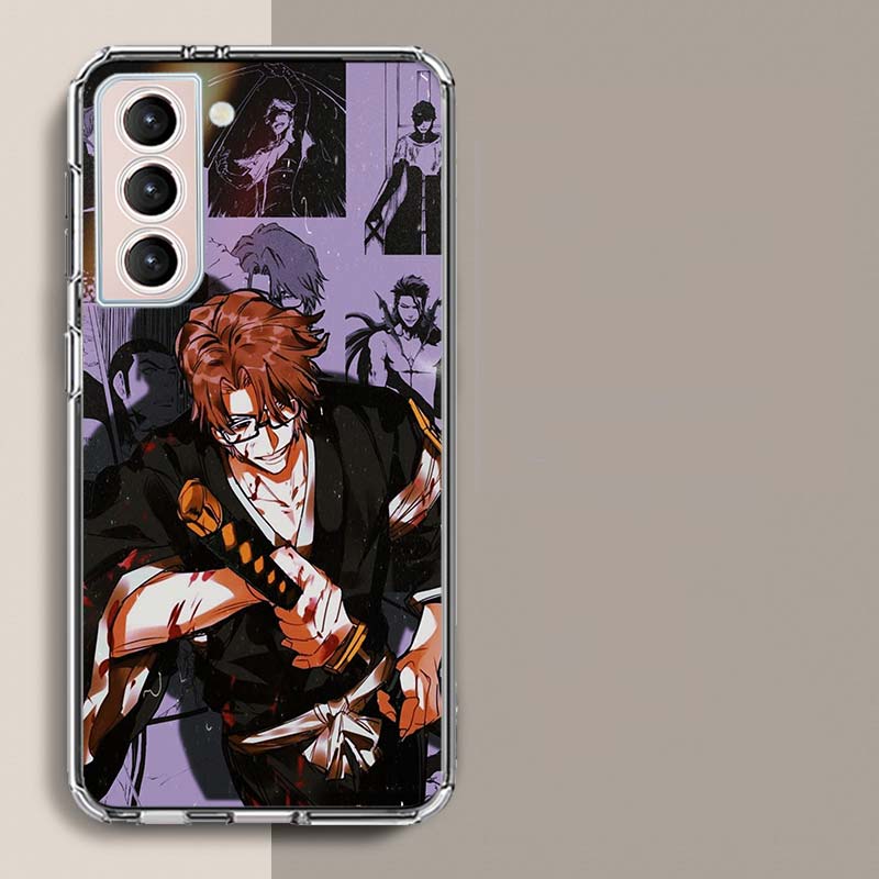 Bleach Aizen Sousuke Phone Case For Samsung A16 A26 A36 A56 A17 A15 A25 A35 A55 A14 A24 A34 A54 A04S A05S Galaxy Note 20 10 9 8