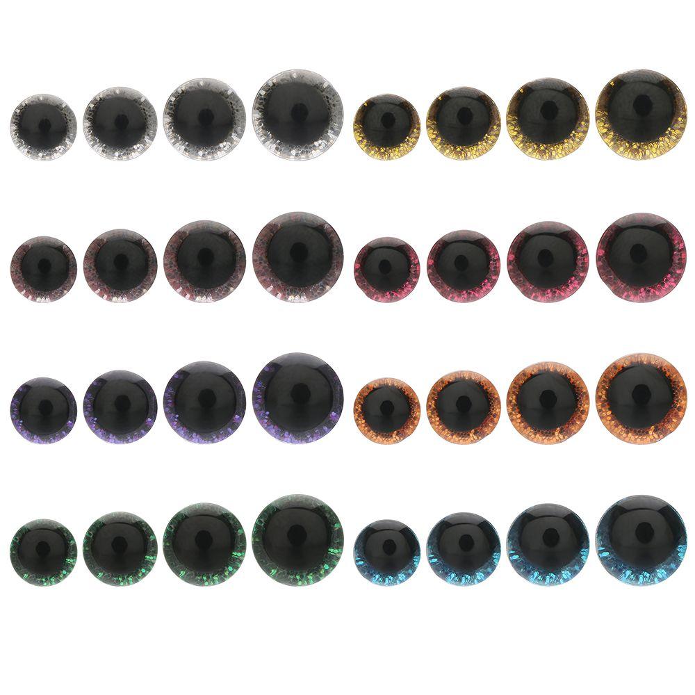 Animal Accessories Plastic Glitter Crystal Eyes Puppet Crystal Eyes Eyes Crafts Dolls DIY Tools
