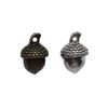 Acorn Charms Christmas Tree Pendants For Forest Nature Themed Jewelry