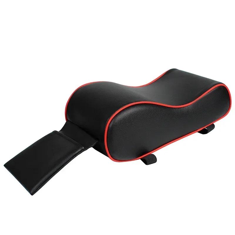 Car Armrest Pad General Motors Interior Center Console Phone Holder Storage Bag, Waterproof PU Memory Sponge Armrest Pillow Pad