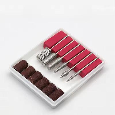 Nail Drill Bits Electric File Cuticle Cutter Tips Clean Burr Sander Manicure Nail Sanding Bands DIY Tool