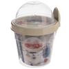 Lunchbox Container for Yogurt, Muesli, Fruit, Salad + Cutlery 400 ml