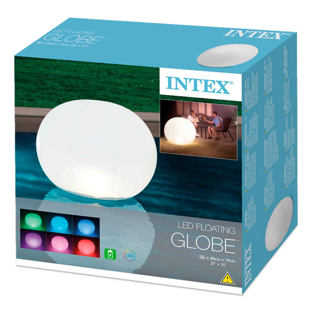 INTEX LED Floating Globe Light, 89 X 79 Cm, 68695 [Official Japanese Product]