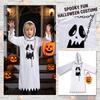 Kids Halloween Cape Costume with Pumpkin Candy for Party -or-