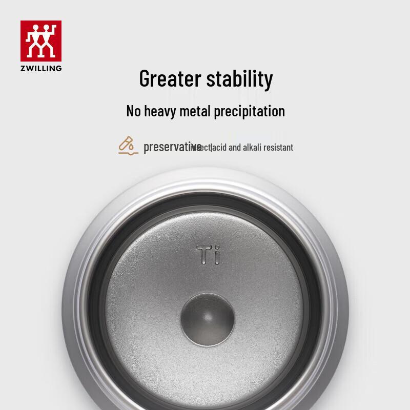 ZWILLING Titanium Insulated Tea Infuser Bottle