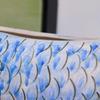 Ceramic Vase Fish Chinese-style Retro Porcelain Vase Handmade Flower Vase Goldfish Shape Home Decoration Accessories