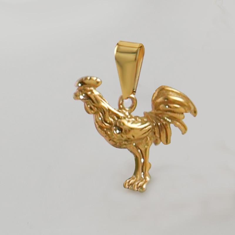 Stainless Steel Unicorn Tiger Horse Pendant For Diy Personalized Animal Necklace Bracelet Charms Jewelry Making Accessories