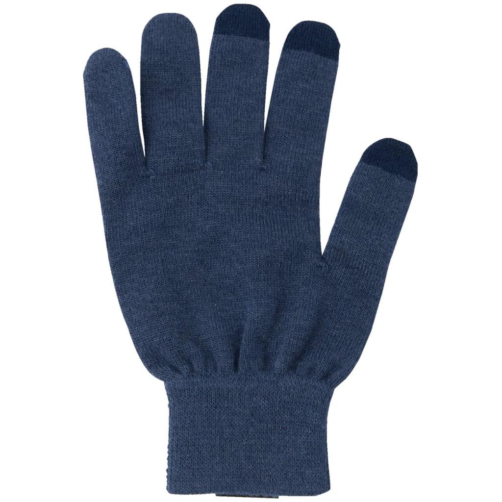 Outdoor Breath Thermo Inner Gloves Material Touchscreen Compatible B2JYC505 Unisex Navy L (Touchscreen Compatible) Heat-Generating