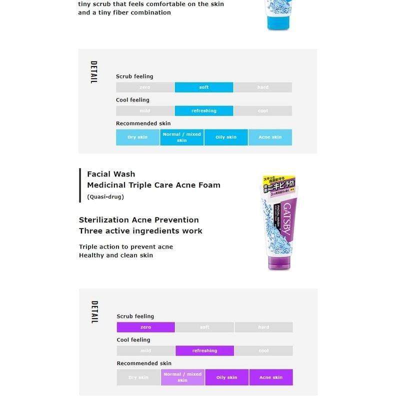 Mandom - Gatsby Facial Wash