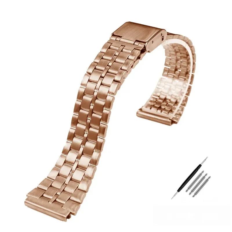 18mm Fine Steel Watchband for CASIO A158 / A159 / A168 /A169 /B650 /AQ230/ 700 Classic Small Square Silver Block  Metal Strap