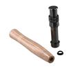 Cork Fly Rod Handle Grip Set with Adjustable Reel Seat for Custom Builds