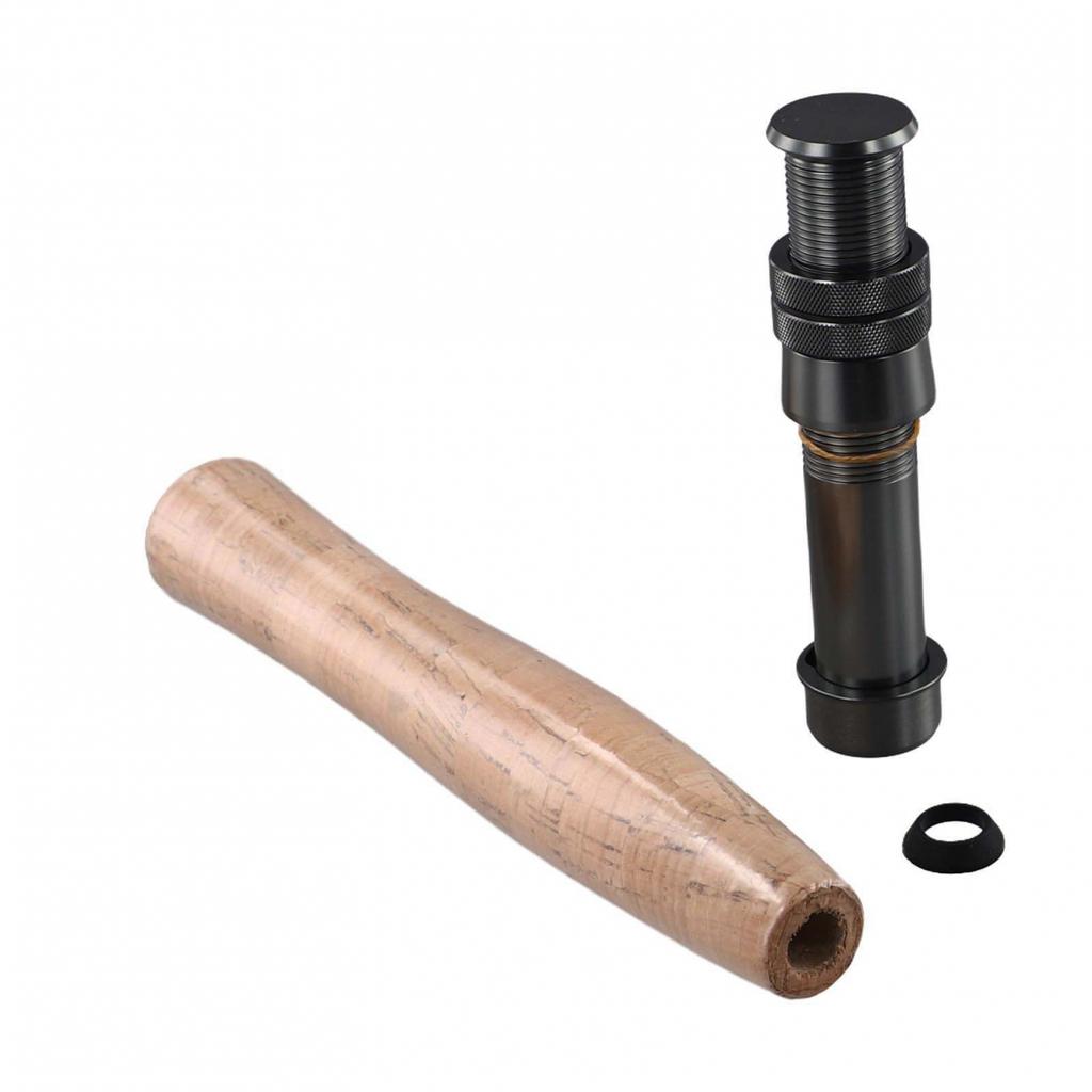 Cork Fly Rod Handle Grip Set with Adjustable Reel Seat for Custom Builds
