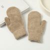 Women's, Full Finger Gloves, Velvet Gloves, Thick Gloves, Couple Gloves, Knitted Gloves, Warm Gloves, Soft, Breathable Gloves