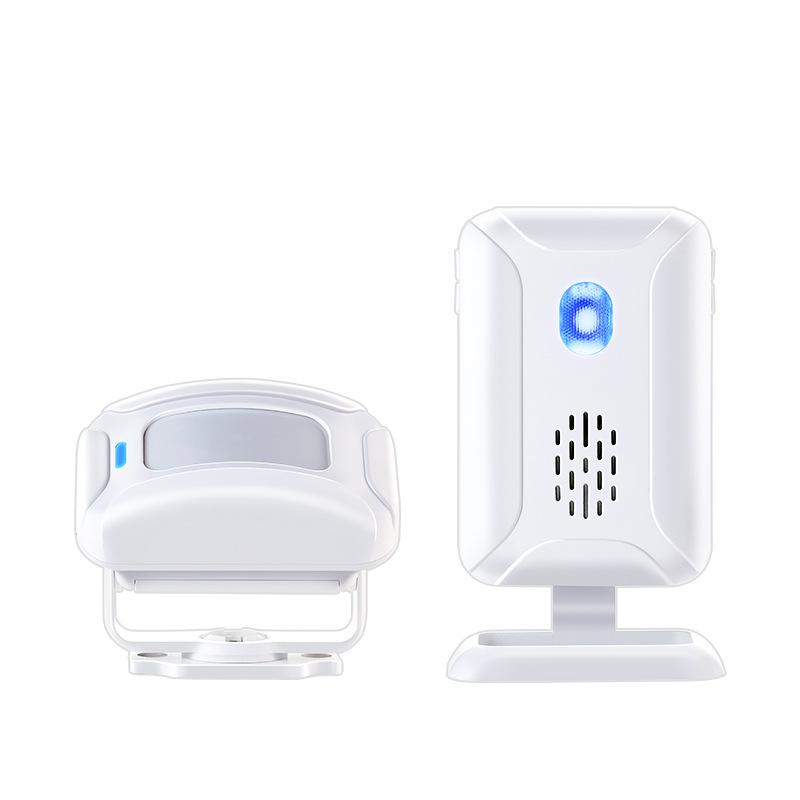 Infrared Sensor Doorbell with Customizable Voice and Long-Range Wireless Welcome Feature
