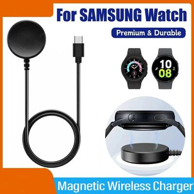 Bezdrátová nabíječka pro Samsung Galaxy Watch 7 8 Pro Active 2 Přenosný USB-C kabel PD s rychlonabíjecím kabelem