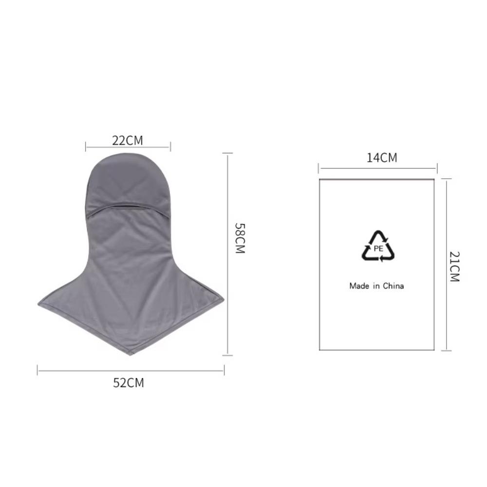 Breathable Sun Protection Balaclava Full Face Neck Cover Shawl New Cycling Mask  Motorcycle