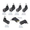 Portable 140W Type C Charging Converter High Efficiency PD Power Adapter Charging Connectors Head for Office and Travel