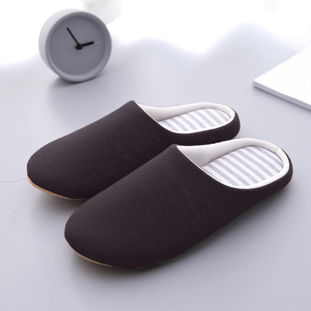 Shoes For Men Winter Slippers Hyoma Platform Cotton Antiskid Warm Home Rainshoes