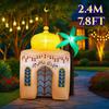 Ramadan Party Holiday DIY Decorations Ramadan Eid Mubarak Muslim/Islamic Decorations Model LED Lights Inflatable Toys Outdoor