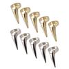 10PCS Hair Parting Ring Hair Selecting Tool for Halloween Cosplay Sectioning Hair Extensions Braiding Hair Styling