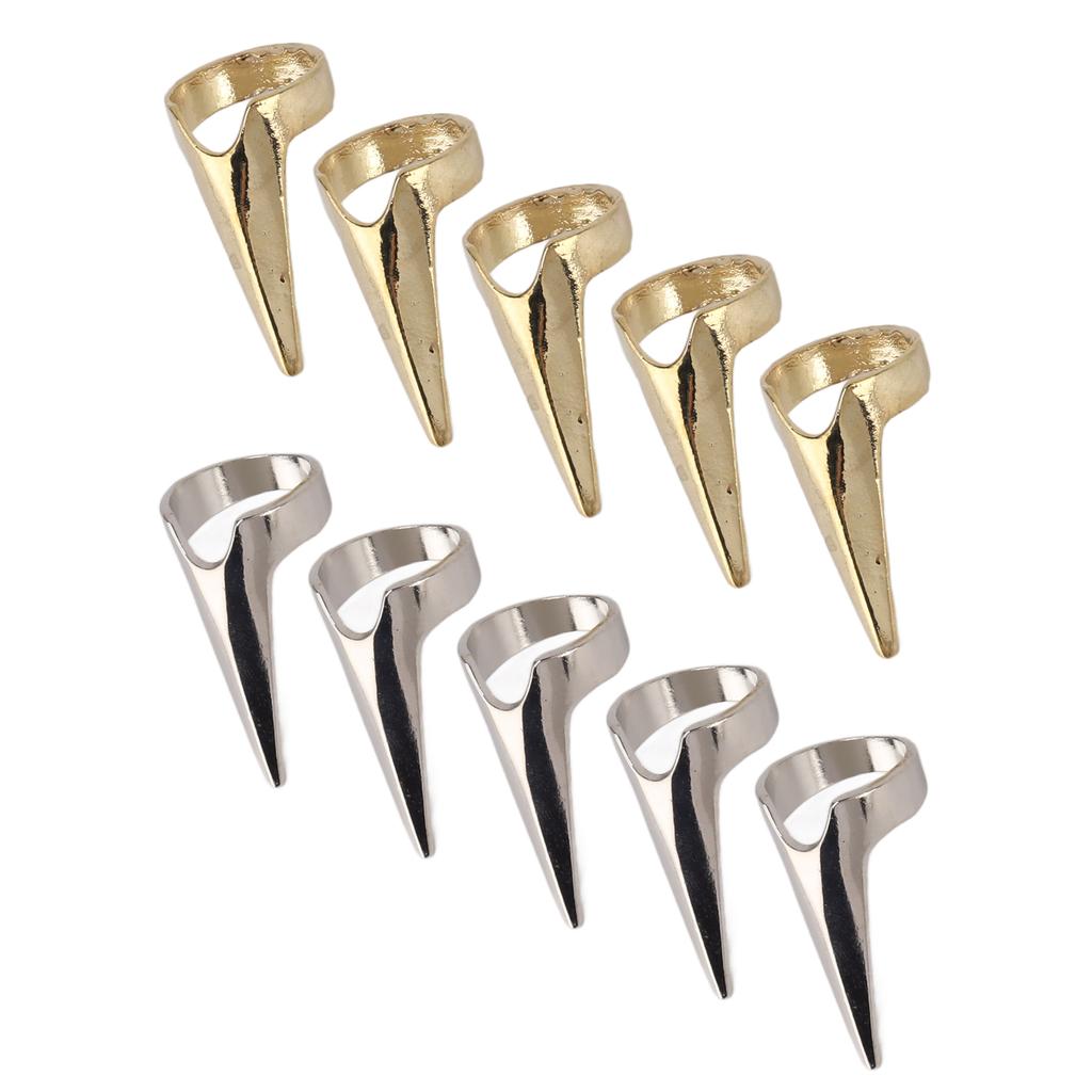 10PCS Hair Parting Ring Hair Selecting Tool for Halloween Cosplay Sectioning Hair Extensions Braiding Hair Styling