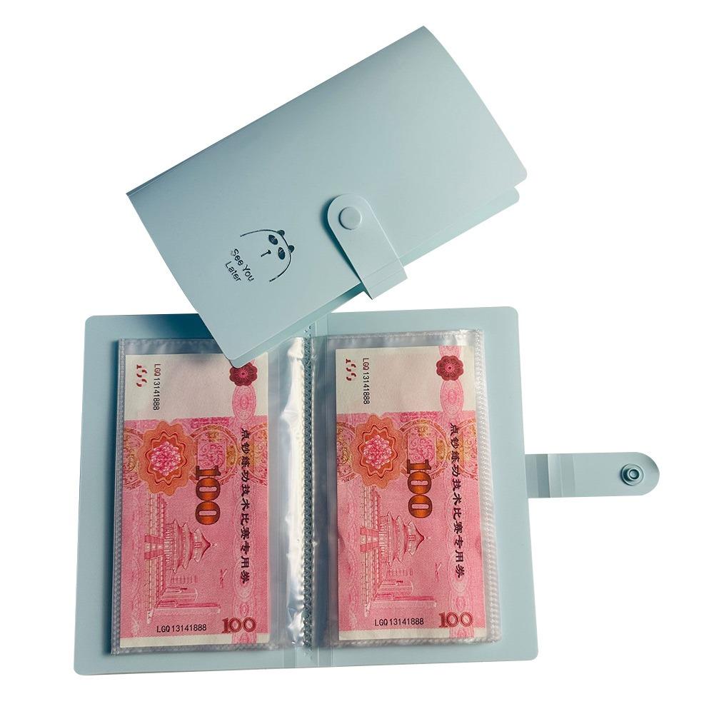 

PP 100 Envelopes Money Saving Challenge Large Capacity Savings Challenges Book Children