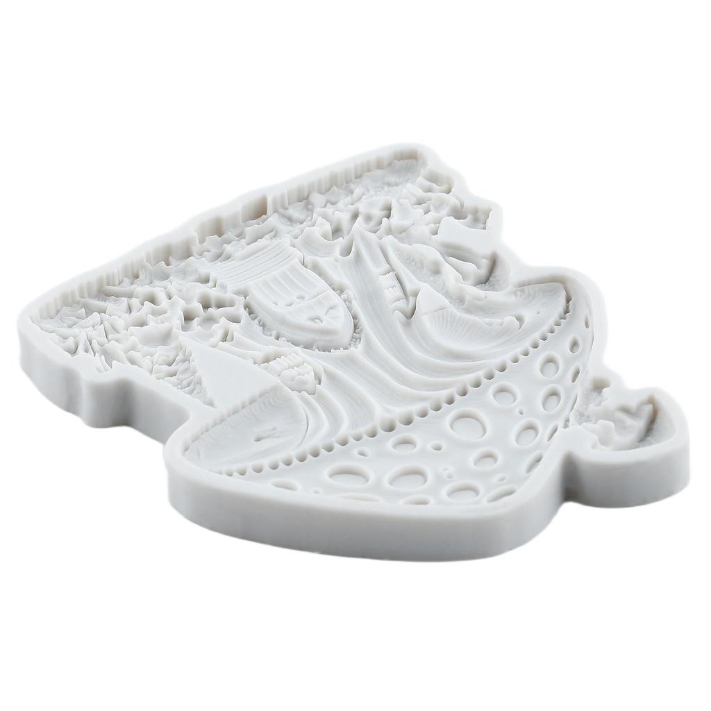 Molde de Silicone de Cogumelo Casa de Cogumelo Moldes de Fondant Ferramentas de Decoração de Bolo Topper de Cupcake Doce Artesanato de Açúcar Pasta de Goma Argila Polimérica
