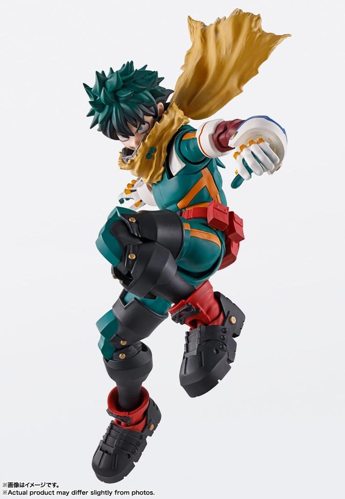 TAMASHII NATIONS My Hero Academia Izuku Approximately PVC ABS Painted Action Figure S.H.Figuarts Midoriya, 140mm, &