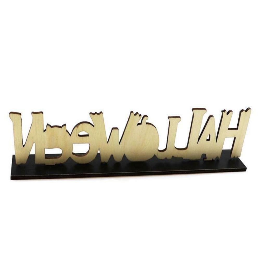 Halloween Letters Ornaments Party Props Festival Gift Office Desk Tea Table Decorations