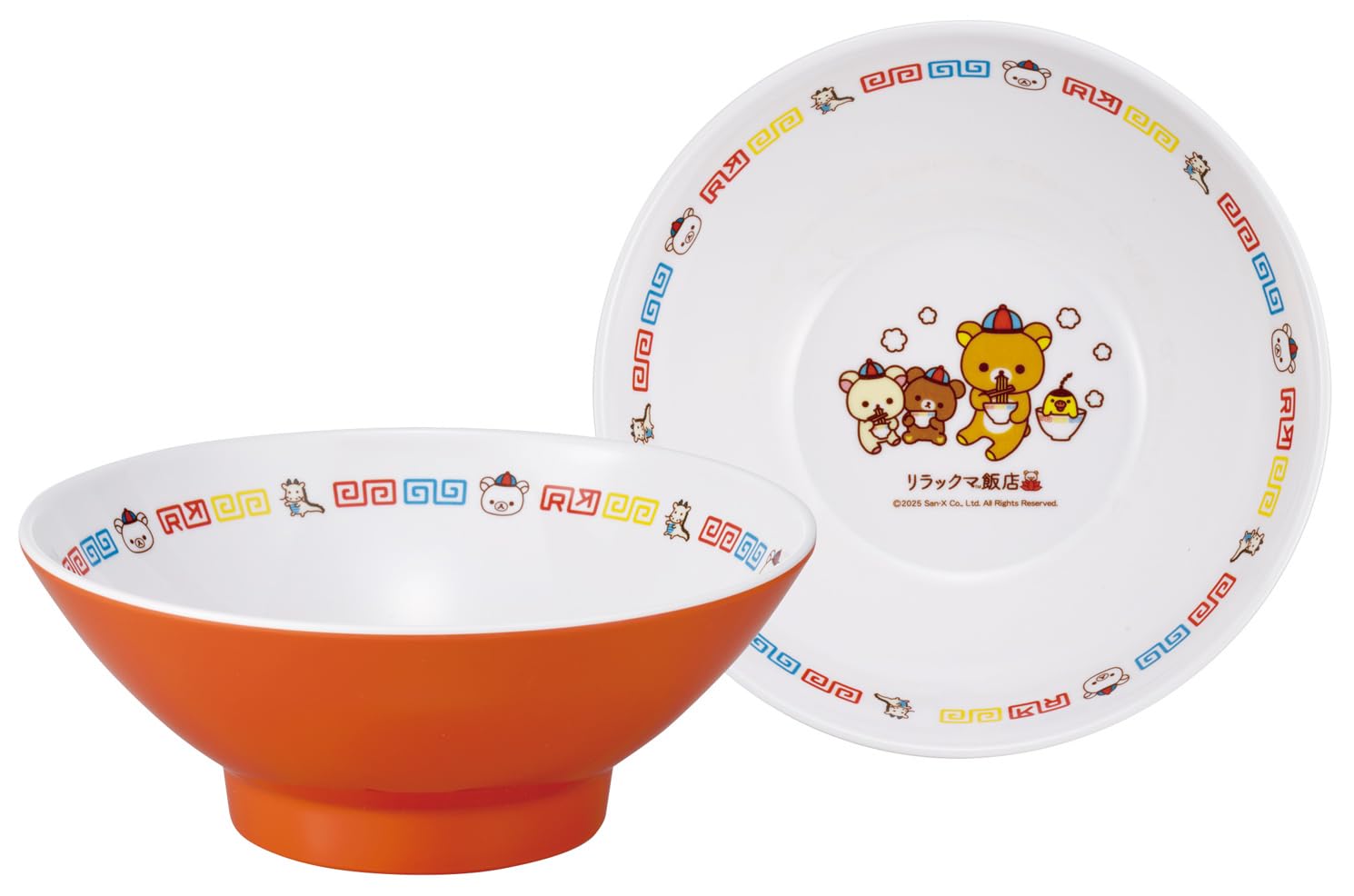 

Skater Melamine Ramen Local Chinese Dishwasher Rilakkuma Bowl, 1200ml, Style, Safe, Design, MCH8-A