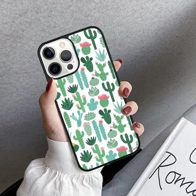 Succulents and Cactus Phone Case Cover For iPhone 17 Air 16 15 14 Plus 12 13 Pro Max Coque Shell Fundas