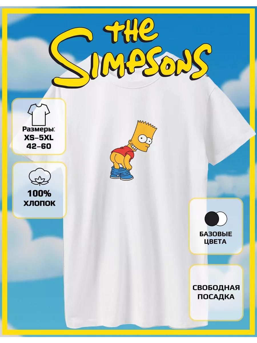 

T-shirt with Simpsons print XL