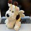 Highland Terrier Plush Toy With Sound Effect For Kids And Collectors