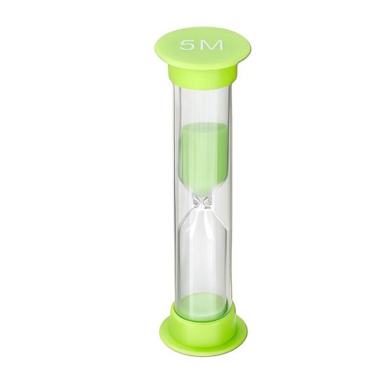 

Sand Timer Colorful Hourglass Timer 30sec/1min/3mins/5mins/10mins Sand Clock Timer for Kids Homework Board Games Meditation Timing зелёный