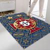 Portuguese Heritage Emblem carpet printing Living room and bedroom mats Doormat Dormitory decoration Christmas gifts