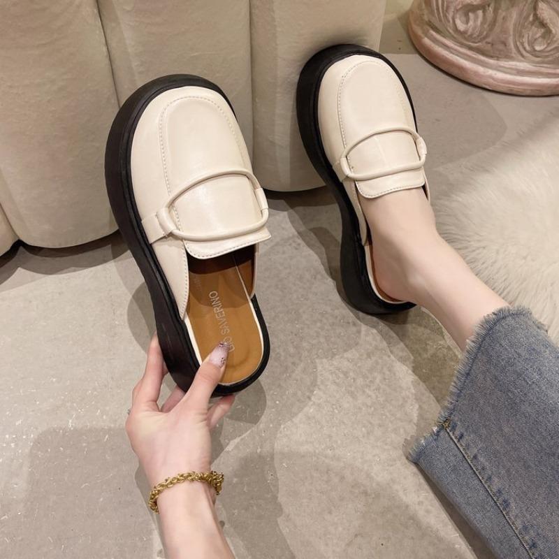 Тапочки на толстой подошве для женщин губчатая подошва для большого пальца ноги женская обувь с носками тапочки для женщин 37 бежевый 2159₽