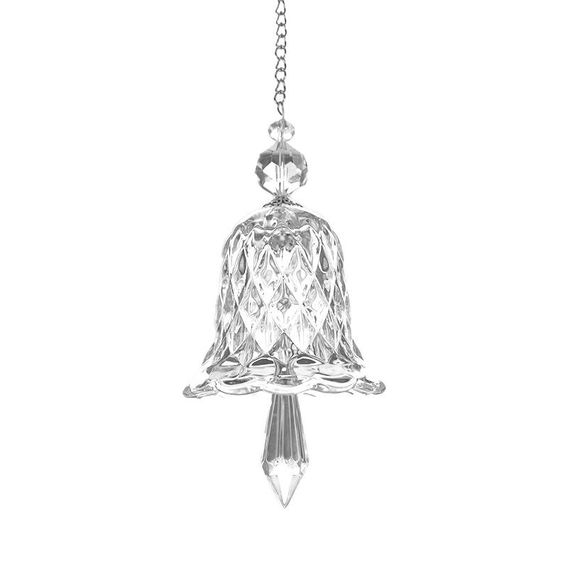 Rainbow Crystal Wind Chime Window Hanging Bell Glass Pendant Sun Catcher Christmas Decoration Home Decoration Garden Decoration