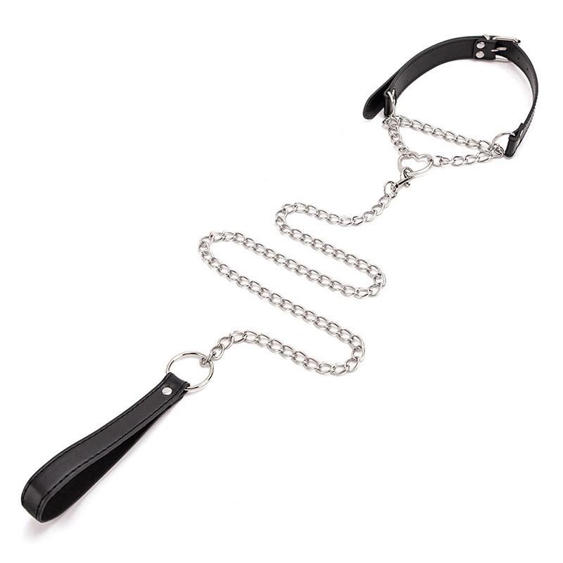 Adult SM Collar & Leash Set: Couples Role-Playing Toys