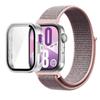 Pasek Nylonowy+Etui PC do Huawei Watch Fit 3/4/4 Pro Chroniące przed Upadkiem+Wygodna Oddychająca Opaska na Nadgarstek Correa