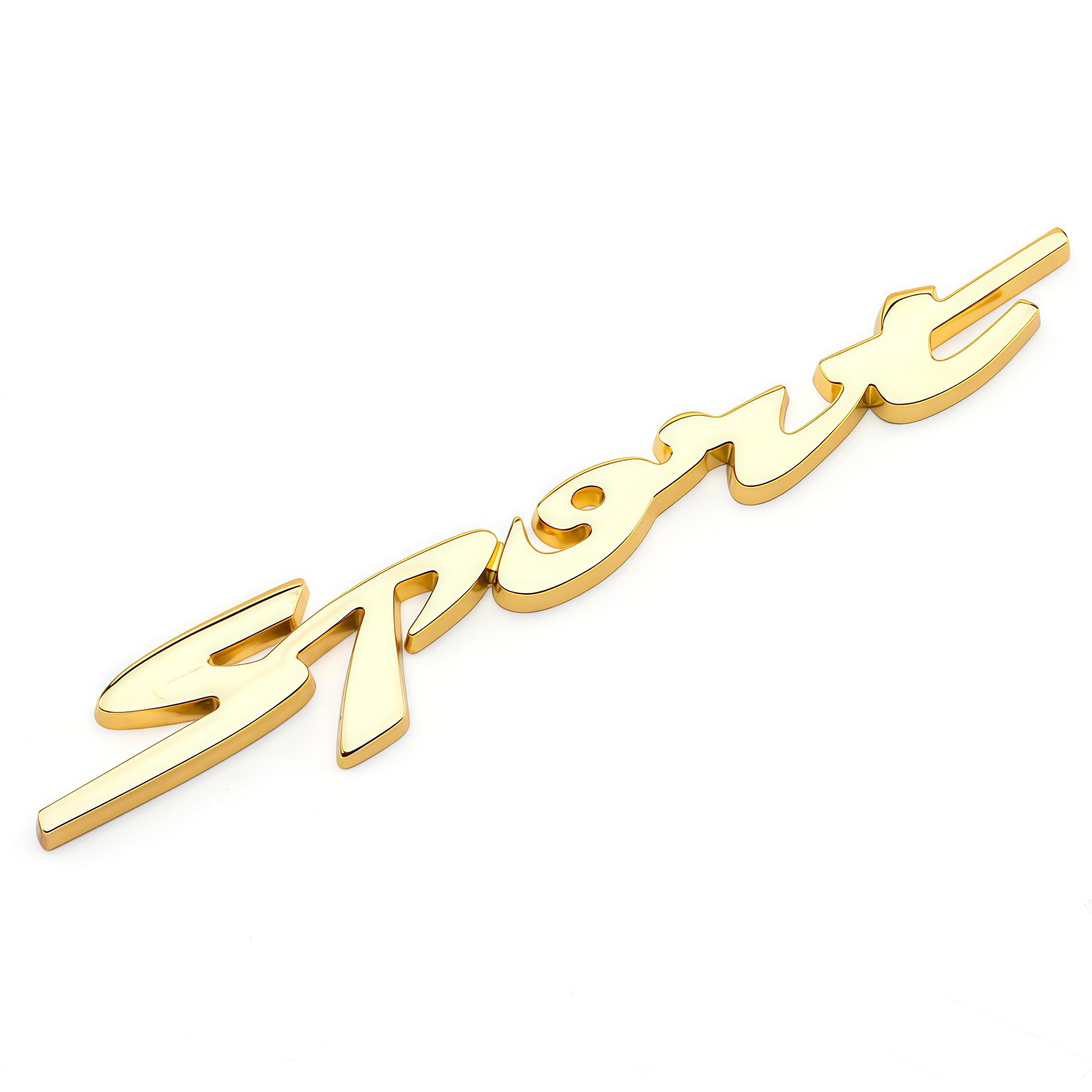 

YIDELI Универсальная СПОРТИВНАЯ наклейка для спортивного автомобиля Автомобиль 3D 3D Металлическая эмблема Логотип Автомобиль золотой