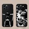 M-Maki Zenin Jujutsu Kaisen Phone Case For iPhone 17,16,15,14,13,12,Pro,Max,Plus,E,SE4,Air,Mini Black Soft Cover