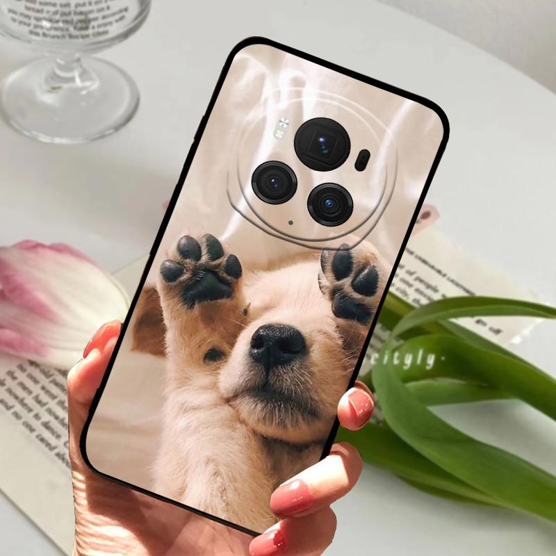 For Honor Magic 6 Pro Case animal Silicone Soft TPU Back Covers For Honor Magic6 Pro Magic 6 Pro Case Protective Catoon Funda