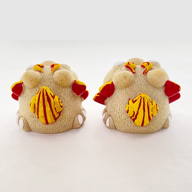 Kubakasaya Shisa Figur, Okinawa Souvenir, Eingangsbereich, Ying Shisa, Glücksbringer, Feng Shui, Schutz vor Bösem, Glücksbringer, Ryukyu